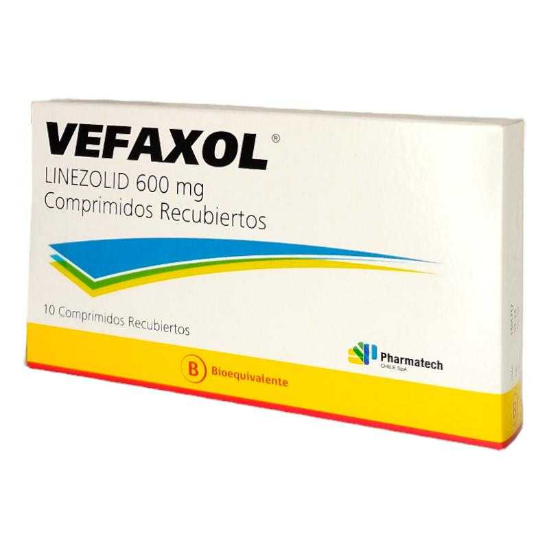VEFAXOL 600mg x 10 COMP 