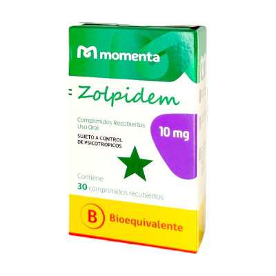 ZOLPIDEM 10MG X30COM MOMENTA 