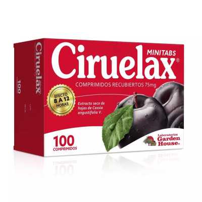 CIRUELAX MINITAB COM 75 MG X 100