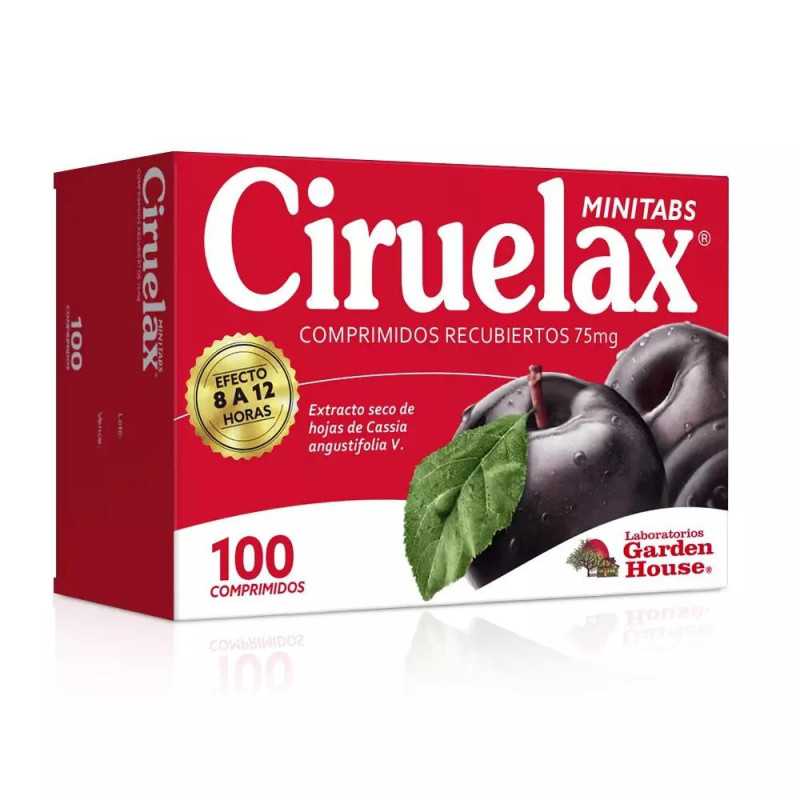 CIRUELAX MINITAB COM 75 MG X 100