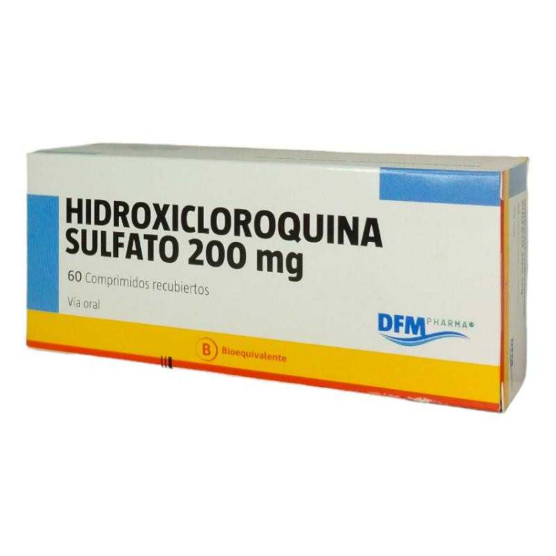 HIDROXICLOROQUINA 200MG X60COM DFM CENABAST 