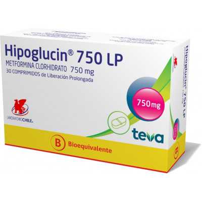 Hipoglucin LP 750mg x30com.
