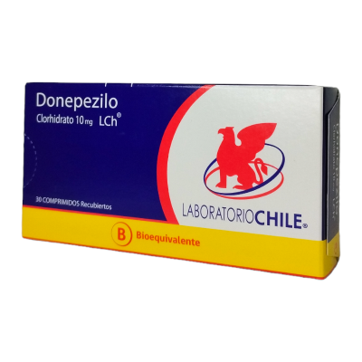 Donepezilo 10 mg x 30 comprimidos (Chile)