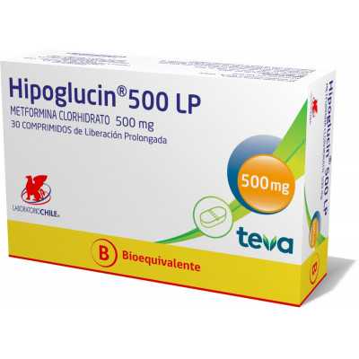 Hipoglucin LP 500mg x30com