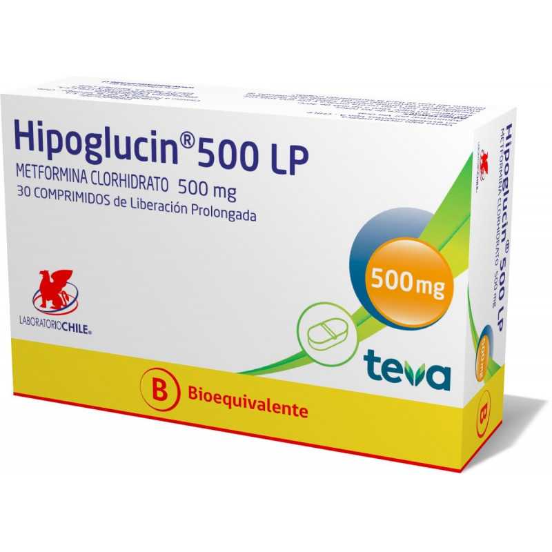 Hipoglucin LP 500mg x30com