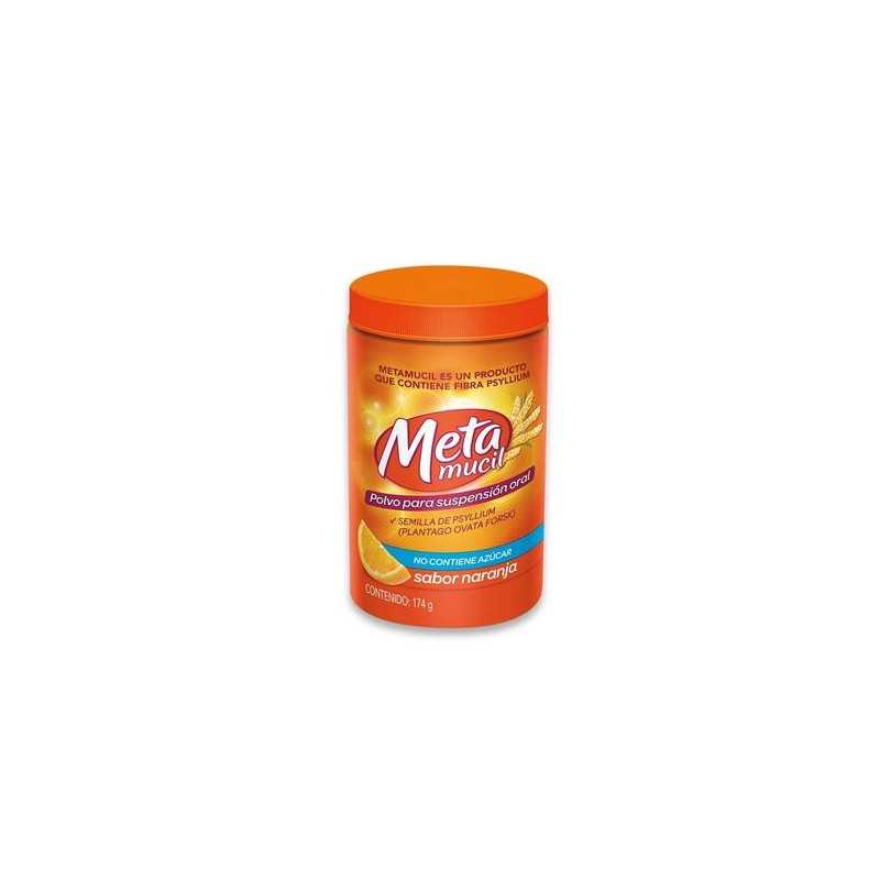 METAMUCIL NARANJA POLVO 174GRS