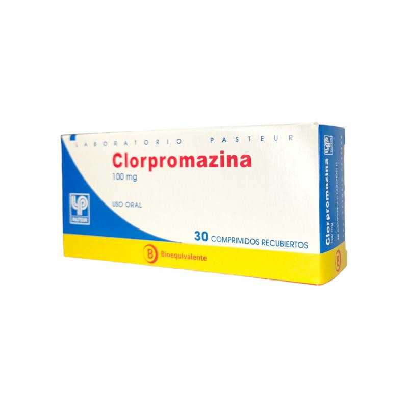 CLORPROMAZINA 100mg X30COM PASTEUR 