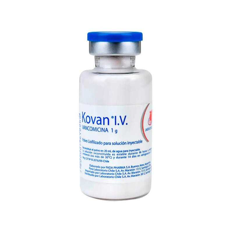 KOVAN I V VANCOMICINA 1G - FRASCO AMPOLLA KOVAN I V VANCOMICINA 1G - FRASCO AMPOLLA