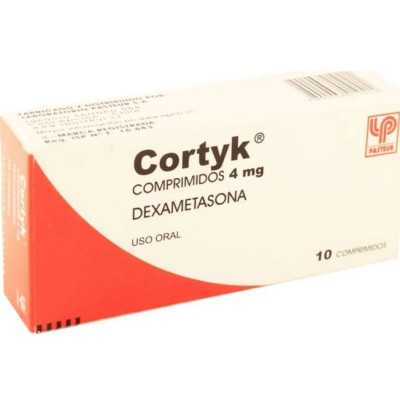 CORTYK 4MG X10COM CENABAST 