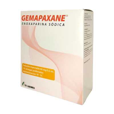 GEMAPAXANE 60MG/0 6ML X10 JERINGAS