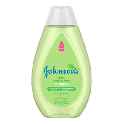 Johnson's Baby Cabello Claro Shampoo 400 ml