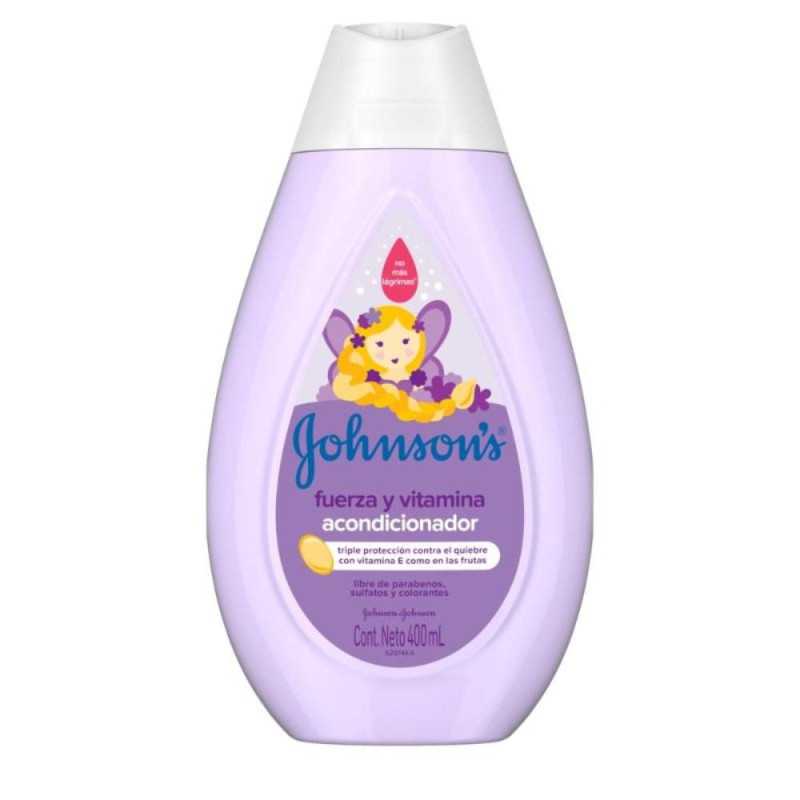 JOHNSON'S NIÑOS FUERZA Y VITAMINA ACOND 400ML