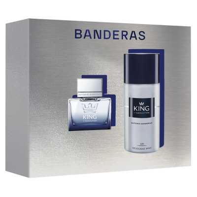 BANDERAS ESTUCHE KING OF SEDUCTION 50 ml DEO 150