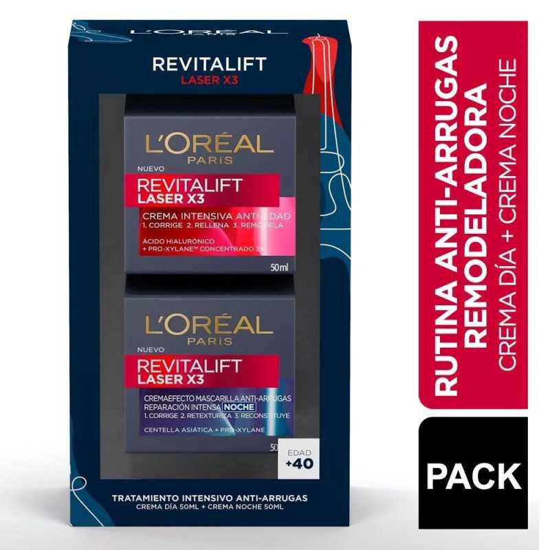 LOREAL ESTUCHE REVITALIFT LASER X3 DIA NOCHE