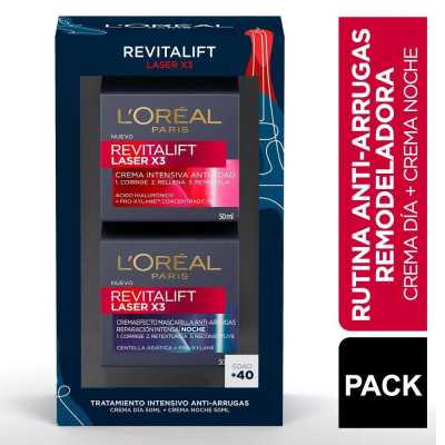 LOREAL ESTUCHE REVITALIFT LASER X3 DIA NOCHE