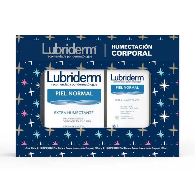 LUBRIDERM ESTUCHE CREMA PIEL NORMAL 200ml 120ML