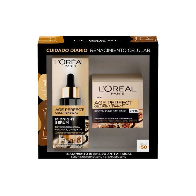 LOREAL ESTUCHE AGE PERFECT SERUM CREMA DIA