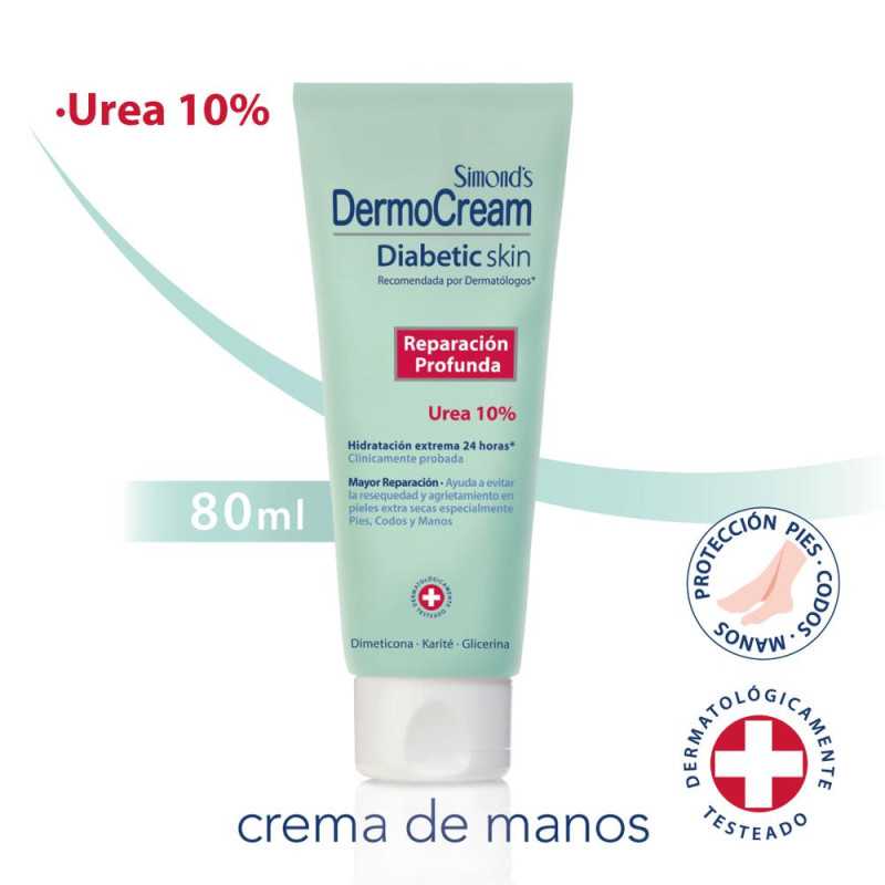 SIMONDS DERMOCREAM CREMA MANOS DIABETIC SKIN 80ML