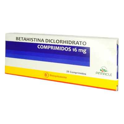 BETAHISTINA 16 mg X 30COM PINNACLE CENABAST 