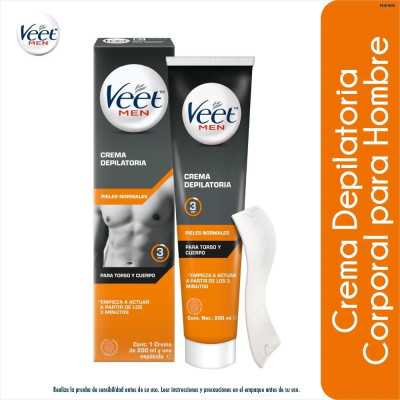 VEET CREMA DEPILATORIA FOR MEN PIEL NORMAL 200ML