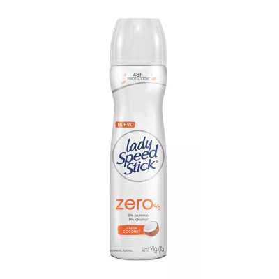 LADY SPEED STICK DEO SPRAY ZERO FRESH COCO 150ML 