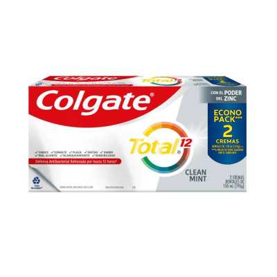 COLGATE TOTAL12 PASTA DENTAL 150 ml X 2