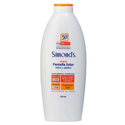 SIMONDS FPS50 PANTALLA SOLAR 750 ML