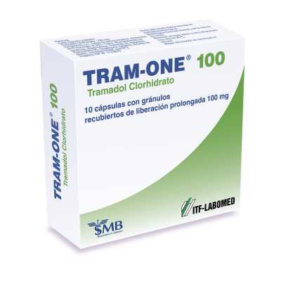 TRAM ONE 100MG X10CAP 