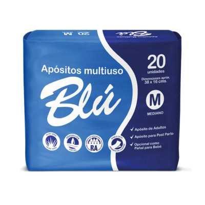 APOSITOS MULTIUSO TALLA M X20 BLU 