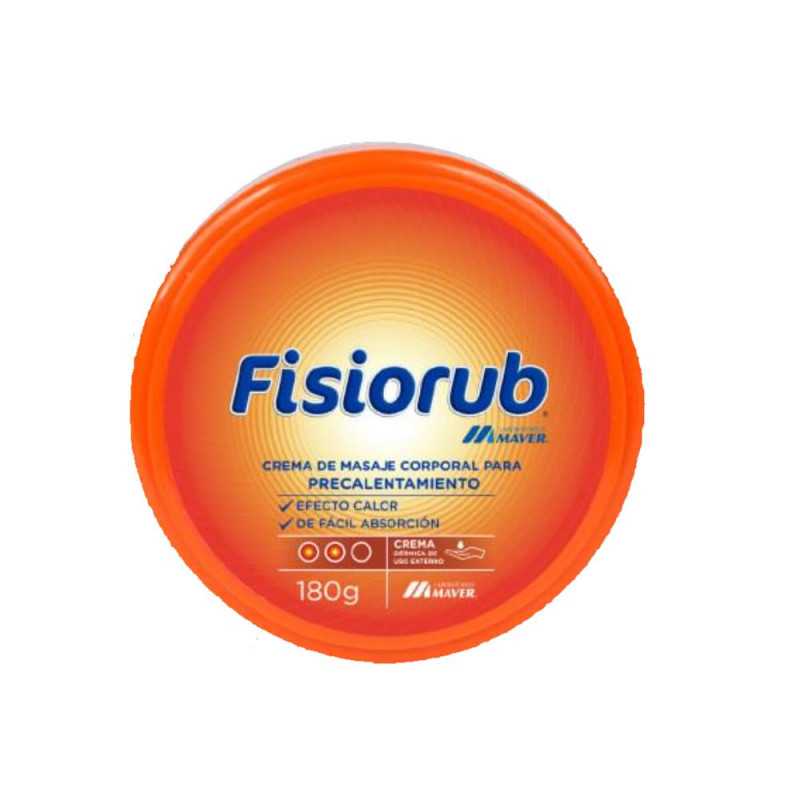 FISIORUB CREMA MASAJE PRECALENTAMIENTO 180G