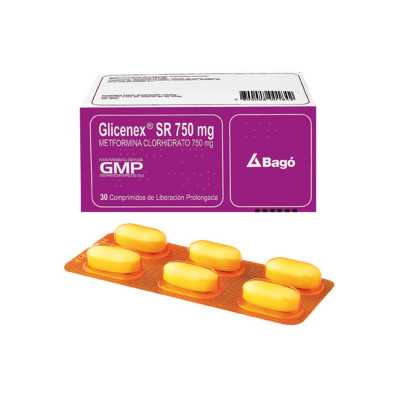 Glicenex SR 750mg x 30com