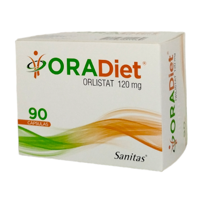 Oradiet 120 mg x 90 cápsulas.