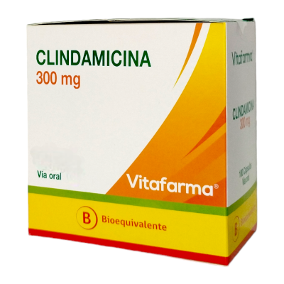 Clindamicina 300 mg x 1 cápsula. (Vitafarma)