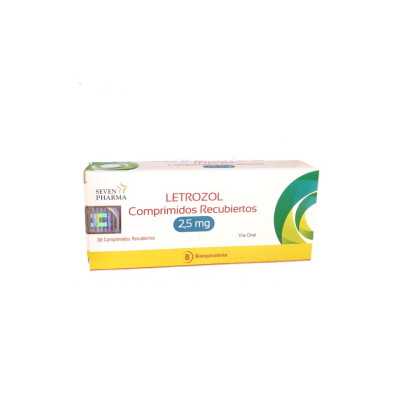 LETROZOL 2 5MG X30COM SEVEN PHARMA 