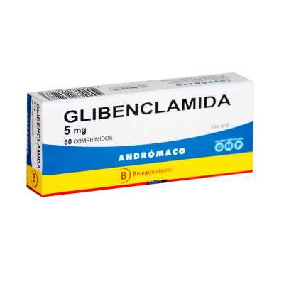 Glibenclamida 5mg x60com. (Andromaco)