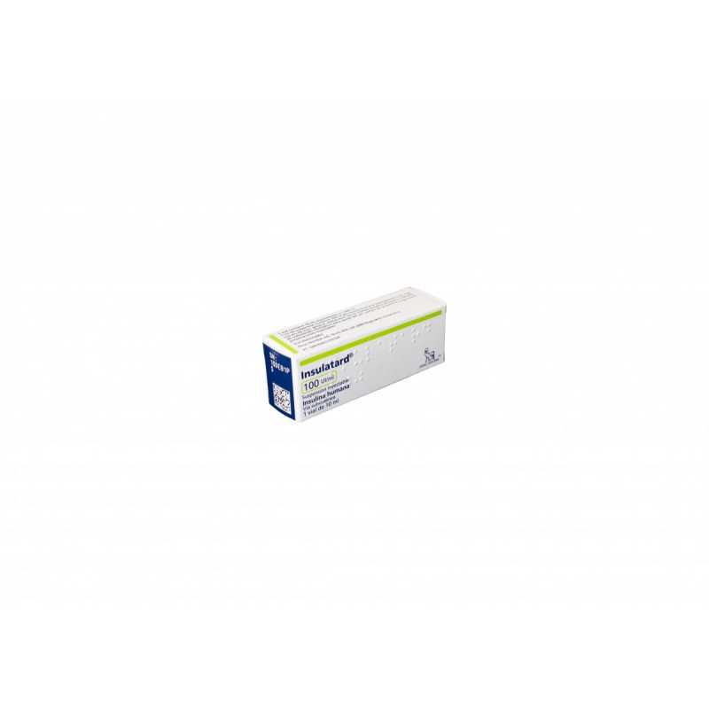Insulatard HM 100UI/ml frasco ampolla 10ml