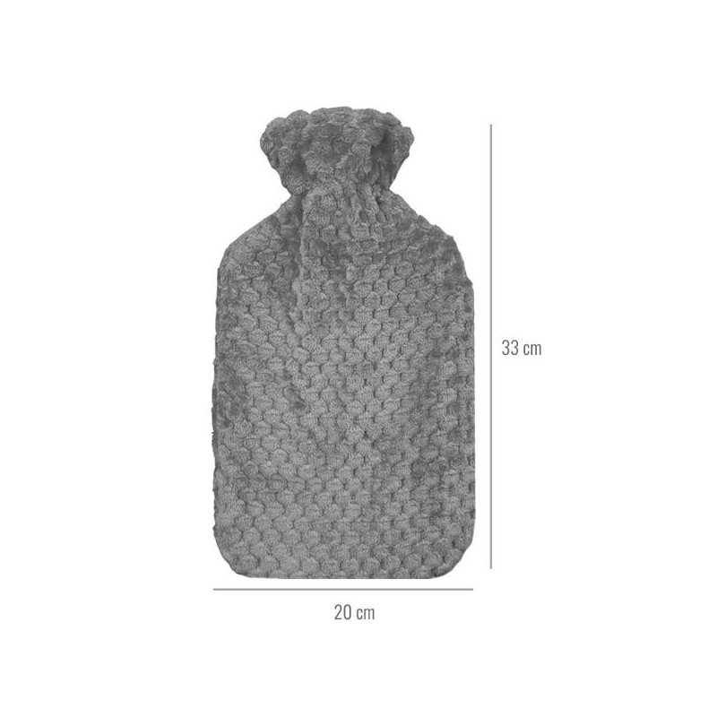 GUATERO CON FUNDA TIPO PELUDO 2 LITROS THERMICA 