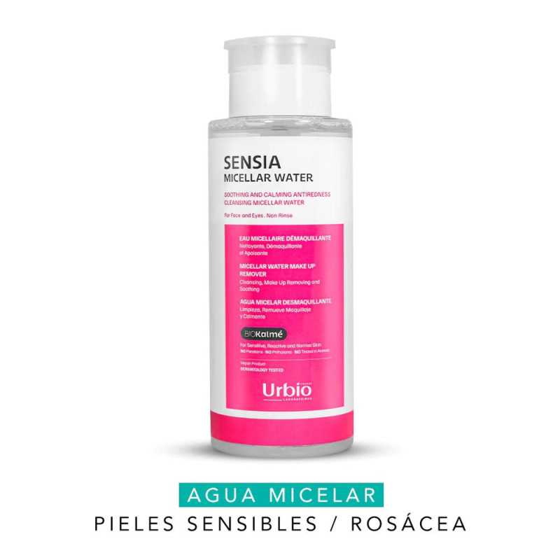 URBIO SENSIA AGUA MICELAR DESMAQUILLANTE 300ml