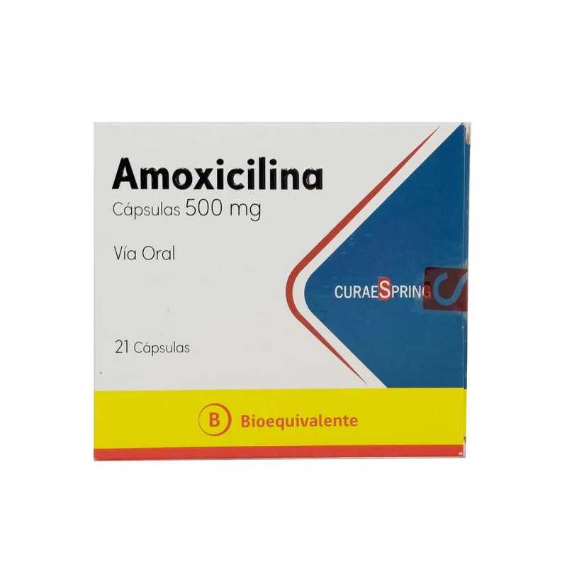 AMOXICILINA 500mg X21CAP CURAE SPRING 