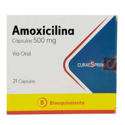 AMOXICILINA 500mg X21CAP CURAE SPRING 