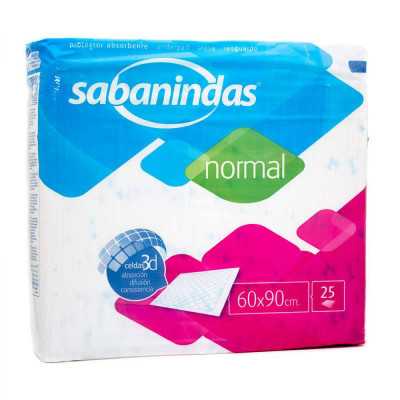 SABANILLA PROTECTOR CAMA 90X60CM X25 SABANINDAS 