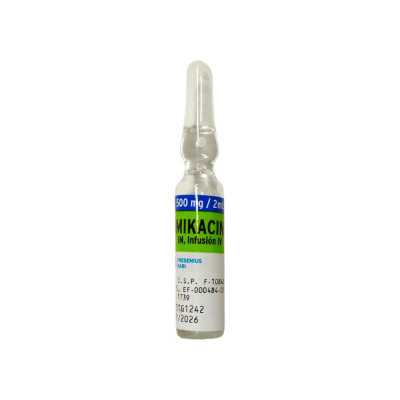AMIKACINA 500MG/2ML FRASCO AMPOLLA FRESENIUS 