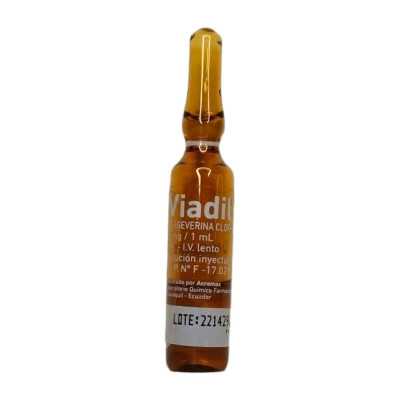 VIADIL SOLUCION INYECTABLE 5MG/1ML x 1 AMPOLLA
