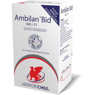 Ambilan Bid 400/57mg Suspensión Oral 70ml