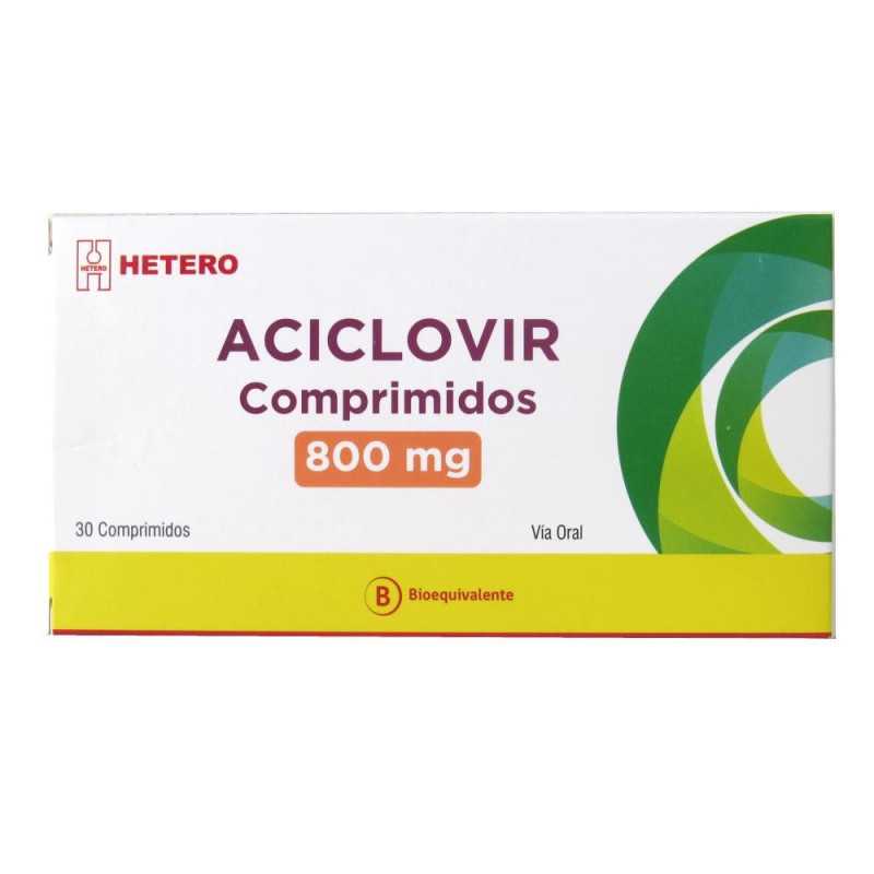 ACICLOVIR 800mg X30COM SEVENPHARMA 