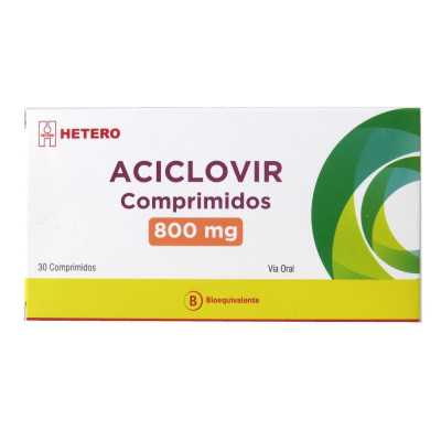 ACICLOVIR 800mg X30COM SEVENPHARMA 
