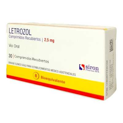 LETROZOL 2 5MG X30COM SIRON CENABAST 