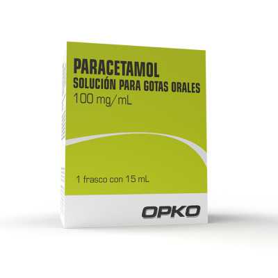 PARACETAMOL 100 MG/ML X15ML OPKO CENABAST 