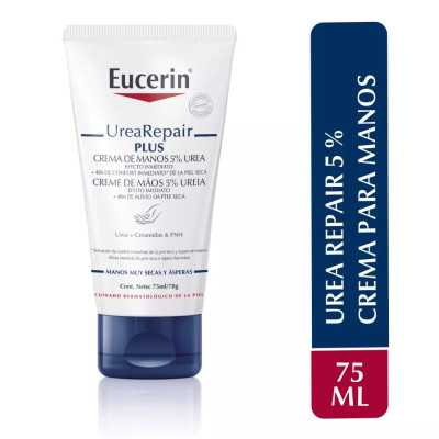 EUCERIN UREA REPAIR PLUS 5 CREMA DE MANOS 75ML