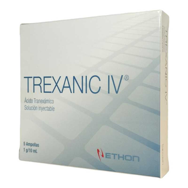 TREXANIC-IV 1000MG/10ML X 5 AMPOLLAS